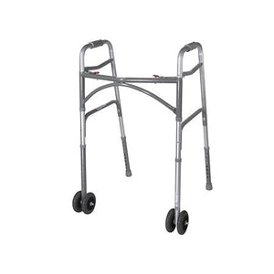 Cypress Medical Products, Folding Walker Adult Steel 500 lbs, 2 Count