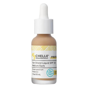 MyChelle Dermaceuticals, Sun Shield Liquid Tint Dark, 1 Oz