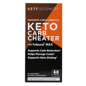 Keto Science, Keto Carb Cheater, 60 Caps