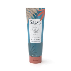Saavy Naturals, Tahitian Vanilla Body Wash, 8.5 Oz