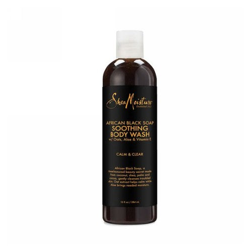 Shea Moisture, African Black Soap Body Wash Soothing, 13 Oz