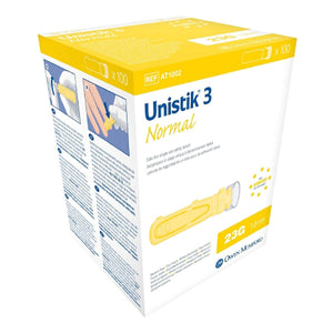 Unistik, Unistik 3 Normal Safety Lancet, Count of 100