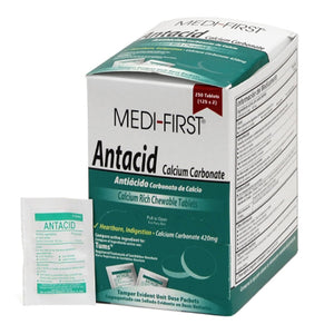 Medique, Medi-First Calcium Carbonate Antacid, Count of 125