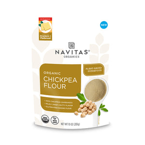 Navitas Organics, Chickpea Flour, 10 Oz