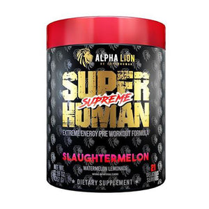 Alpha Lion, Superhuman Supreme, Slaughtermelon Watermelon Lemonade 21 Servings