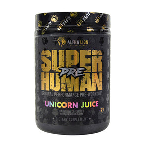 Alpha Lion, Superhuman Pre, Unicorn Juice 21 Servings
