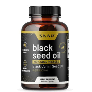 Snap Supplements, Black Seed Oil, 90 Caps