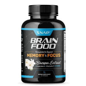 Snap Supplements, Brain Food, 60 Caps