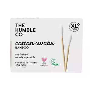 The Humble Co, Cotton Swabs White, 500 Counts