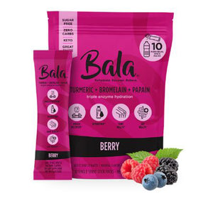Bala Enzyme, Bala Enzyme Drink Stick Pack Berry, 8 Counts
