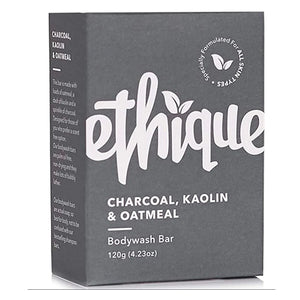 Ethique, Solid Body Wash Charcoal Kaolin & Oatmeal, 4.23 Oz