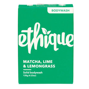 Ethique, Solid Body Wash Matcha Lime & Lemongrass, 4.23 Oz