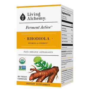 Living Alchemy, Whole Food Fermented Rhodiola, 60 Caps