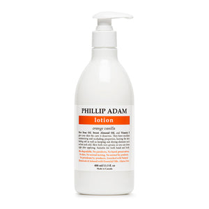 Phillip Adam, Orange Vanilla Hand and Body Lotion, 13.5 Oz