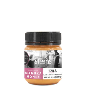 Steens, Raw Multifloral Manuka Honey MGO, 7.9 Oz