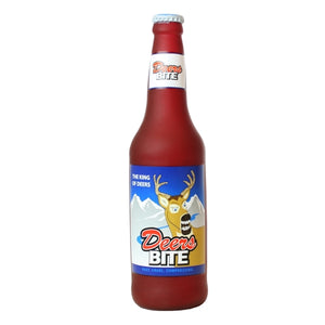 Silly Squeaker, Silly Squeaker Beer Bottle Deers Bite, 1 Each