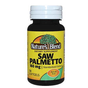 Nature's Blend, Saw Palmetto Extract, 160 mg, 30 Softgels