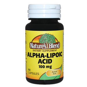Nature's Blend, Alpha Lipoic Acid, 100 mg, 60 Caps