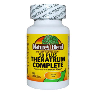 Nature's Blend, Theratrum Complete 50 Plus With Lutein & Lycopene, 100 Tabs