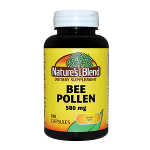 Nature's Blend, Bee Pollen, 580 mg, 100 Caps