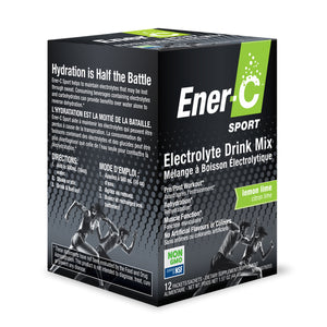 Ener-C, Ener C Sport Electrolyte Lemon Lime, 12 Packets