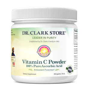 Dr. Clark Store, Vitamin C Powder, 1 LB