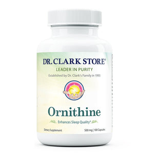 Dr. Clark Store, Ornithine, 500 mg, 100 Caps