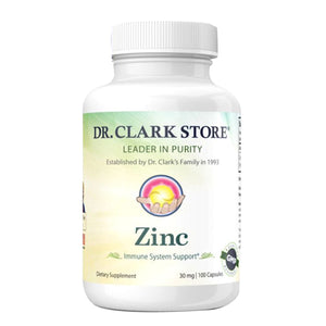 Dr. Clark Store, Zinc Bisglycinate, 30 mg, 100 Caps