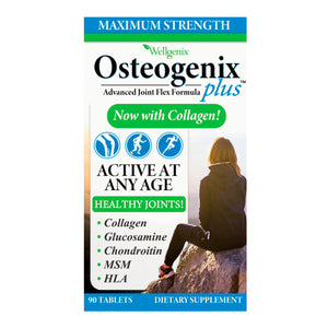 Wellgenix Health, Osteogenix Plus, 90 Tabs