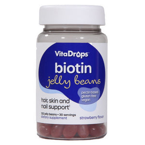 Vitadrops, Biotin Jellybeans, 120 Count