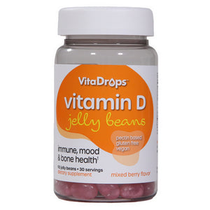 Vitadrops, Vitamin D Jellybeans, 90 Count