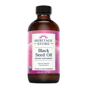 Heritage Store, Organic Black Seed Oil, 240 Ml