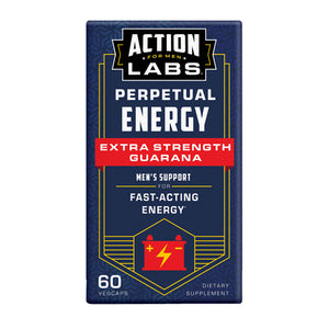 Action Labs, Perpetual Energy Extra Strength Guarana, 60 Count