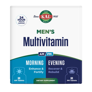 Kal, Multivitamin Am/Pm Men's, 2x60 Caps