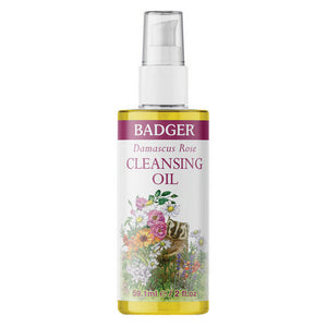 Badger Balm, Rose Cleansing Oil, 59 Ml