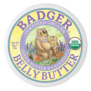 Badger Balm, Belly Butter, 56 Grams
