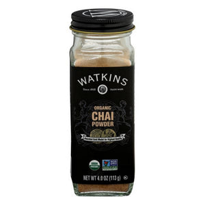 Watkins, Organic Chai Powder, 4 Oz (Case Of 3)
