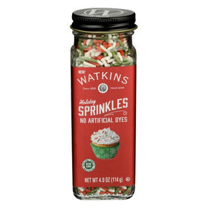 Watkins, Holiday Sprinkles, 4 Oz (Case Of 3)