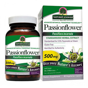 Nature's Answer, Passion Flower Standardized, 60 Vcaps