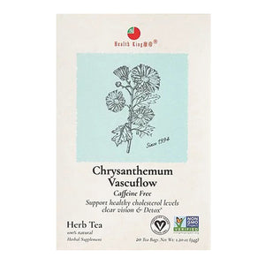 Health King, Chrysanthemum Vascuflow Herb Tea, 20bg
