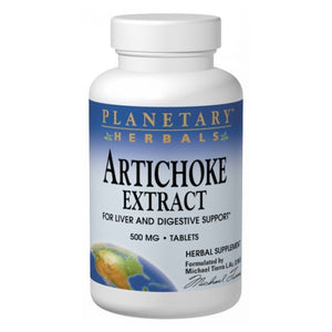 Planetary Herbals, Artichoke Extract, 500 mg, 60 Tabs