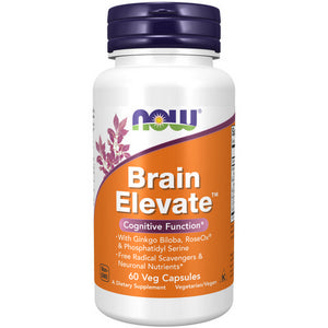 Now Foods, Brain Elevate Formula, 60 Vcaps