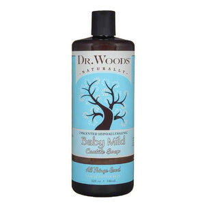 Dr.Woods Products, Baby Castile Soap, Mild 32 Oz