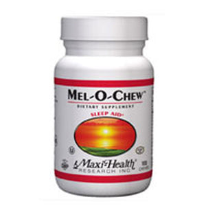Maxi-Health Research, Mel O Chew Chewable Melatonin, 100 Chew
