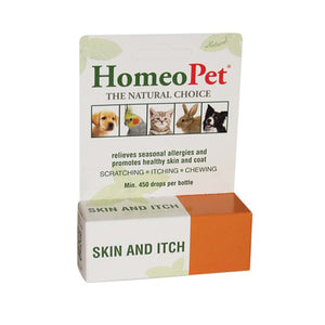 Skin and Itch Relief 15 ml by HomeoPet Solutions