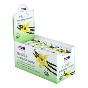 Completely Kissable Lip Balm Vanilla 0.15 / 32 pack by Now Foods