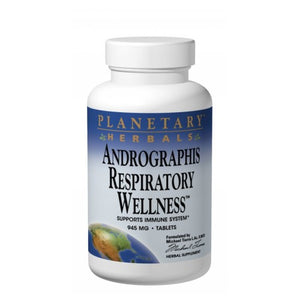 Planetary Herbals, Andrographis Respiratory Wellness, 120 tabs