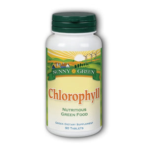 Sunny Green, Chlorophyll, 100 mg, 90 tabs