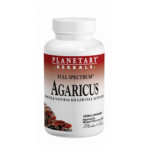 Planetary Herbals, Agaricus Extract Full Spectrum, 500 mg, 60 cap