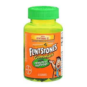 Flintstones, Flintstones Gummies Plus Immunity Support With Extra Vitamin C, 60 ct
